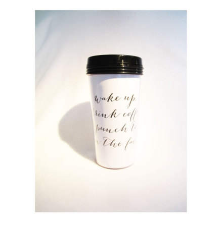 TAKE AWAY CUP - WAKE UP...