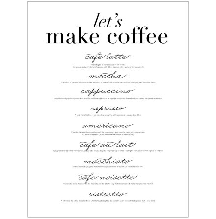 LET&#39;S MAKE COFFEE