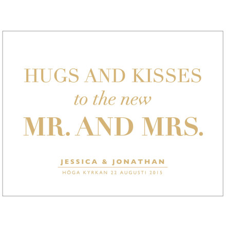 HUGS AND KISSES