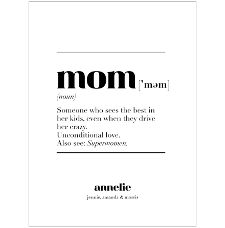 MOM IS