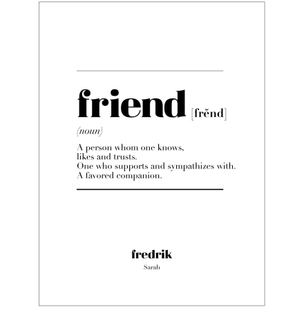 FRIEND IS