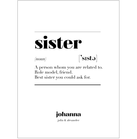 SISTER IS