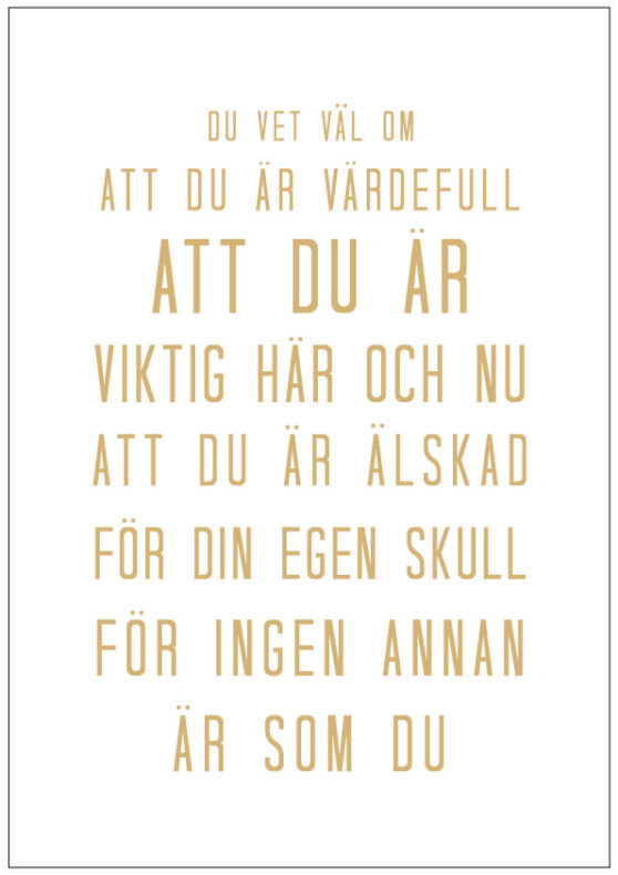 Du Vet Att Du är Från Kolsva