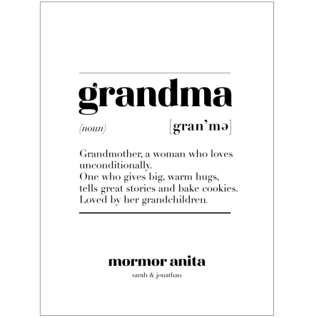 GRANDMA IS