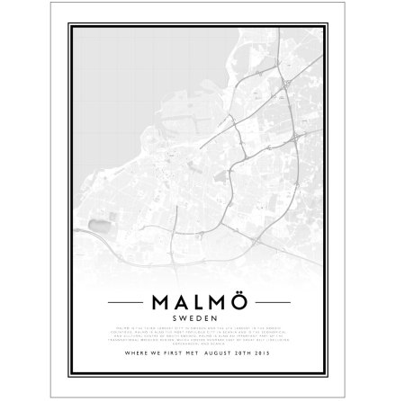 CITY MAP - MALMÖ