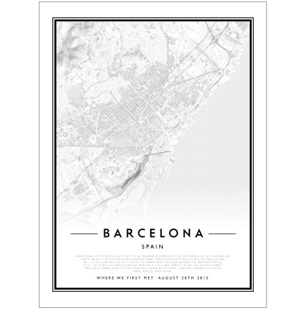 CITY MAP - BARCELONA