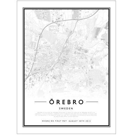 CITY MAP - ÖREBRO