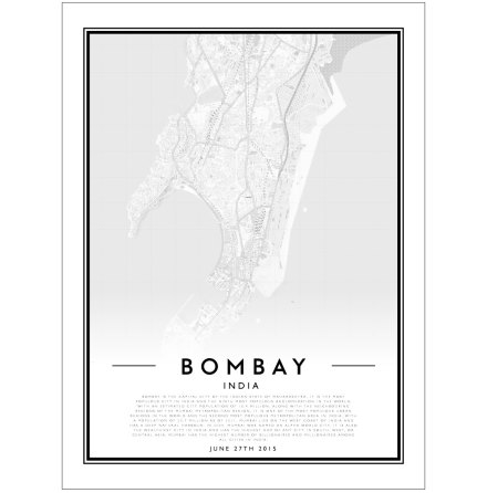 CITY MAP - BOMBAY