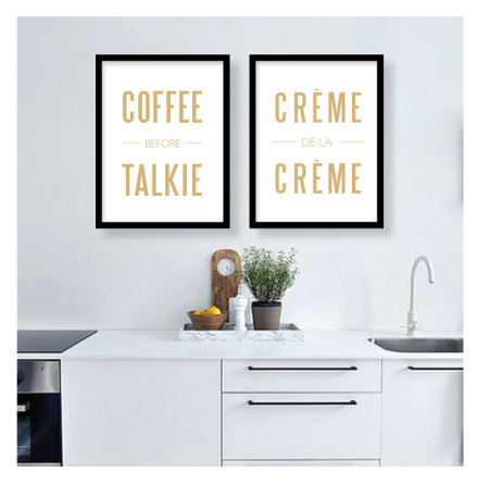 PARPOSTERS/DUOPACK COFFE AND CREME