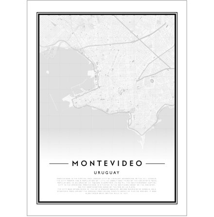 CITY MAP - MONTEVIDEO