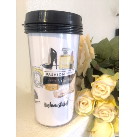 TAKE AWAY CUP - COLLAGE TULIPS