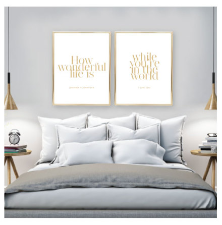 PARPOSTERS - HOW WONDERFUL 2 ST POSTERS