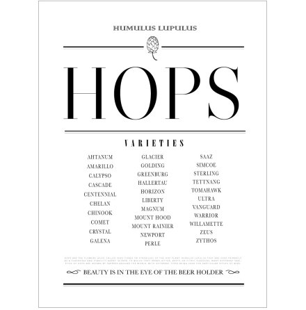 HOPS LPOSTER/HUMLEPOSTER