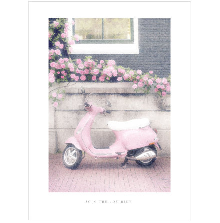 ARTPRINT ROSA SCOOTER