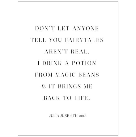 DON&#39;T LET ANYONE