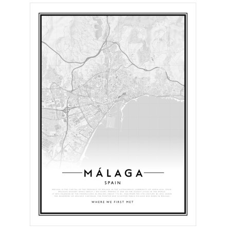 CITYMAP - MÁLAGA