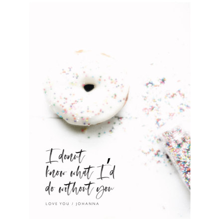 I DONUT KNOW