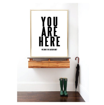 YOU ARE HERE