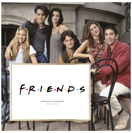 FRIENDS - KOMPISPOSTER