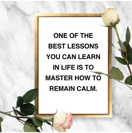 ONE OF THE BEST LESSONS - CITATPOSTER