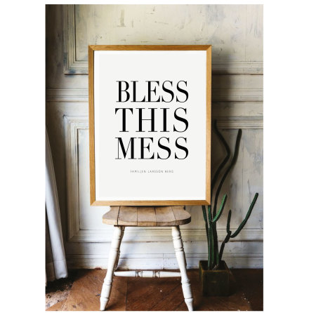 BLESS THIS MESS POSTER AFFISCH