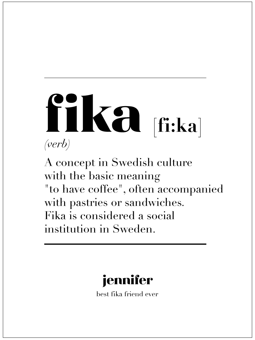 FIKA IS fika-is